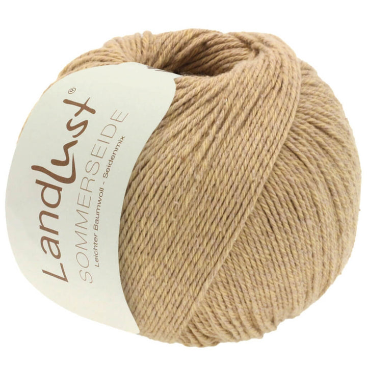 Lana Grossa Landlust Sommerseide 44 - Camel bei bei bei bei bei bei bei bei bei bei bei bei Lieblingsgarn