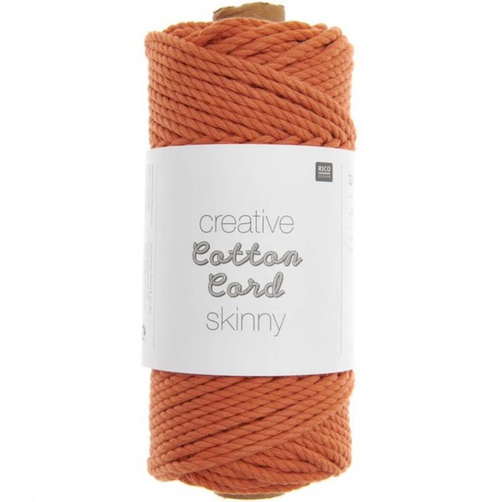 Rico Design Creative Cotton Cord Skinny 3mm x 55m orange bei bei bei bei bei bei bei bei bei bei Lieblingsgarn