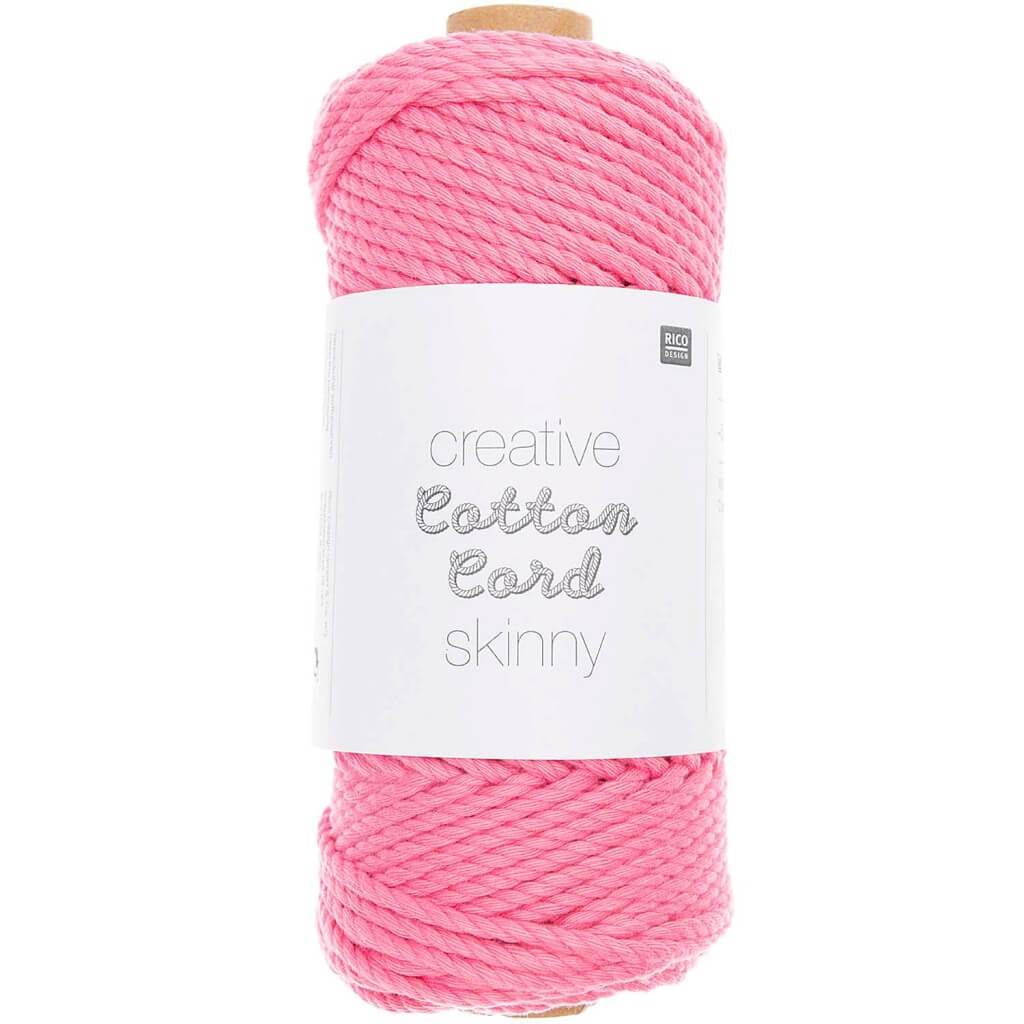 Rico Design Creative Cotton Cord Skinny 3mm x 55m Pink bei bei bei bei bei bei bei bei bei bei Lieblingsgarn