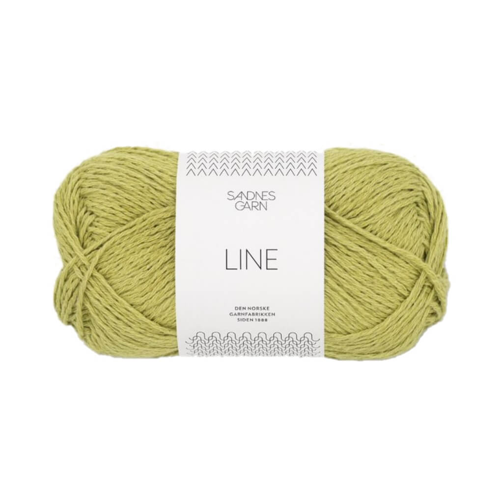 Sandnes Garn Line - 50g 9825 - Sunny Lime bei bei bei bei bei bei bei bei bei bei bei bei Lieblingsgarn