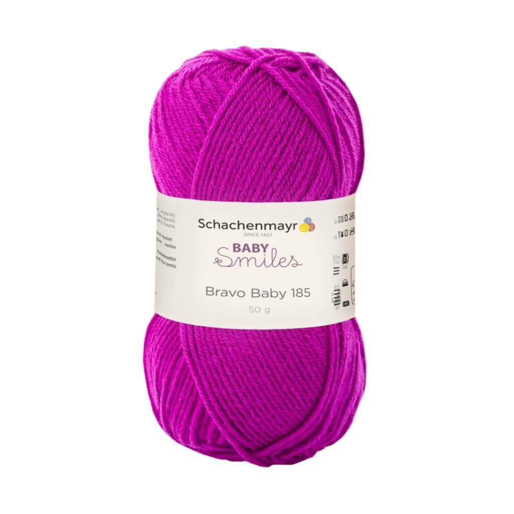 Schachenmayr Baby Smiles Bravo Baby 185 Babygarn 1037 - Fuchsia bei bei bei bei bei bei bei bei bei bei bei bei Lieblingsgarn