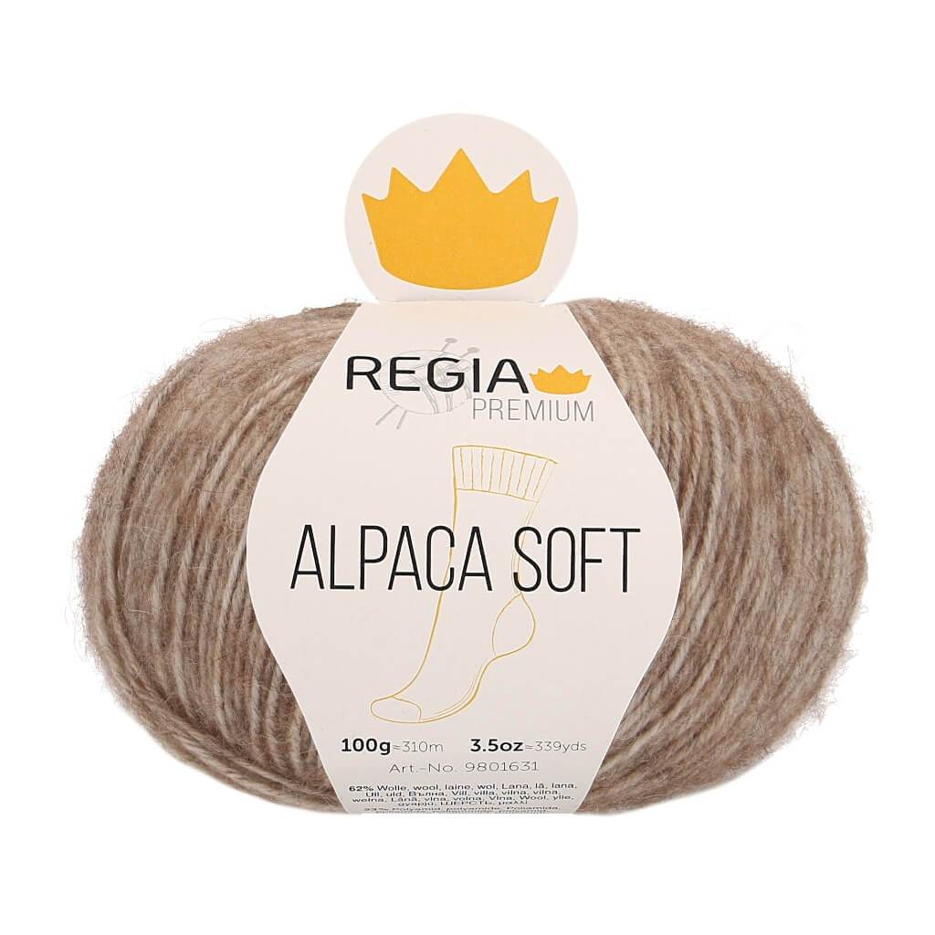 Schachenmayr Regia Premium Alpaca Soft 20 - Camel meliert bei bei bei bei bei bei bei bei bei bei bei Lieblingsgarn