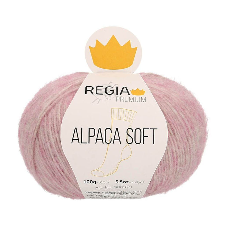 Schachenmayr Regia Premium Alpaca Soft 30 - Rosé meliert. bei bei bei bei bei bei bei bei bei bei bei Lieblingsgarn