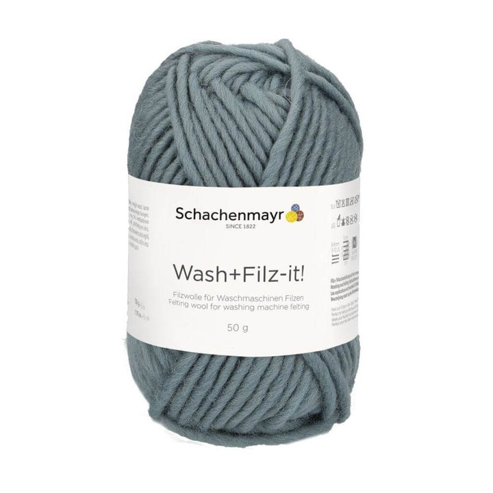 Schachenmayr Wash+Filz-it! Filzwolle 50g 46 - Aqua bei bei bei bei bei bei bei bei bei bei Lieblingsgarn