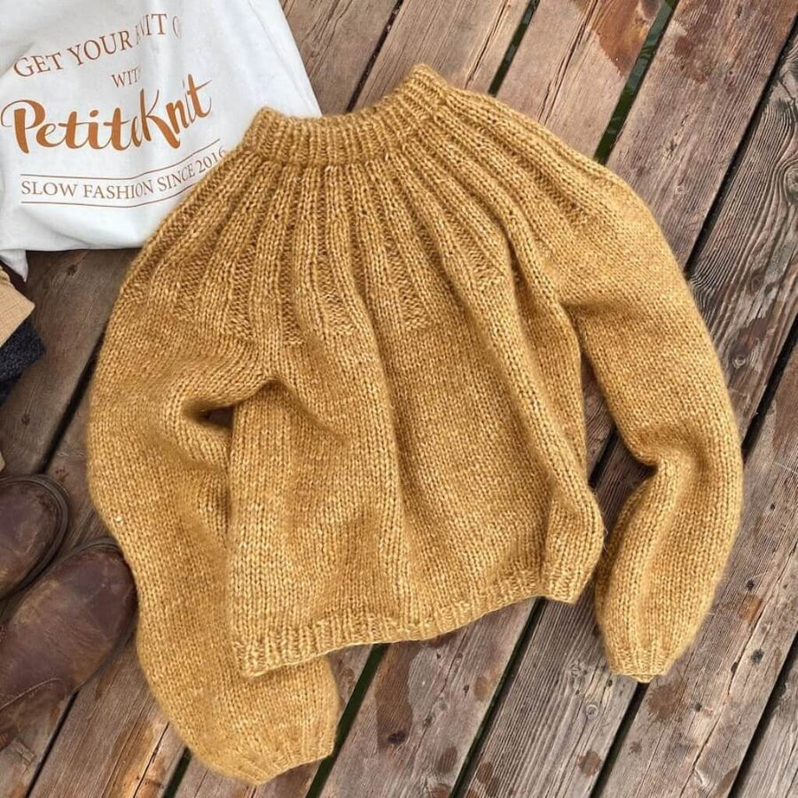 PetiteKnit Sunday Sweater bei bei bei bei bei bei bei bei bei bei bei bei bei bei bei bei bei bei Lieblingsgarn