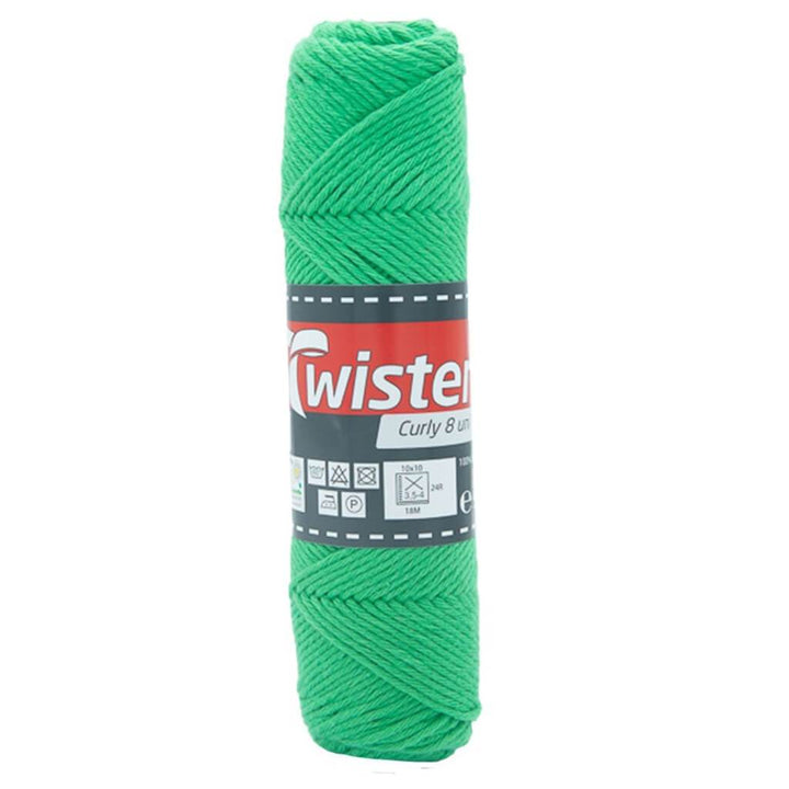 Twister Curly 8 50g - Topflappengarn 74 - Apfel bei bei bei bei bei bei bei bei bei bei bei bei bei Lieblingsgarn